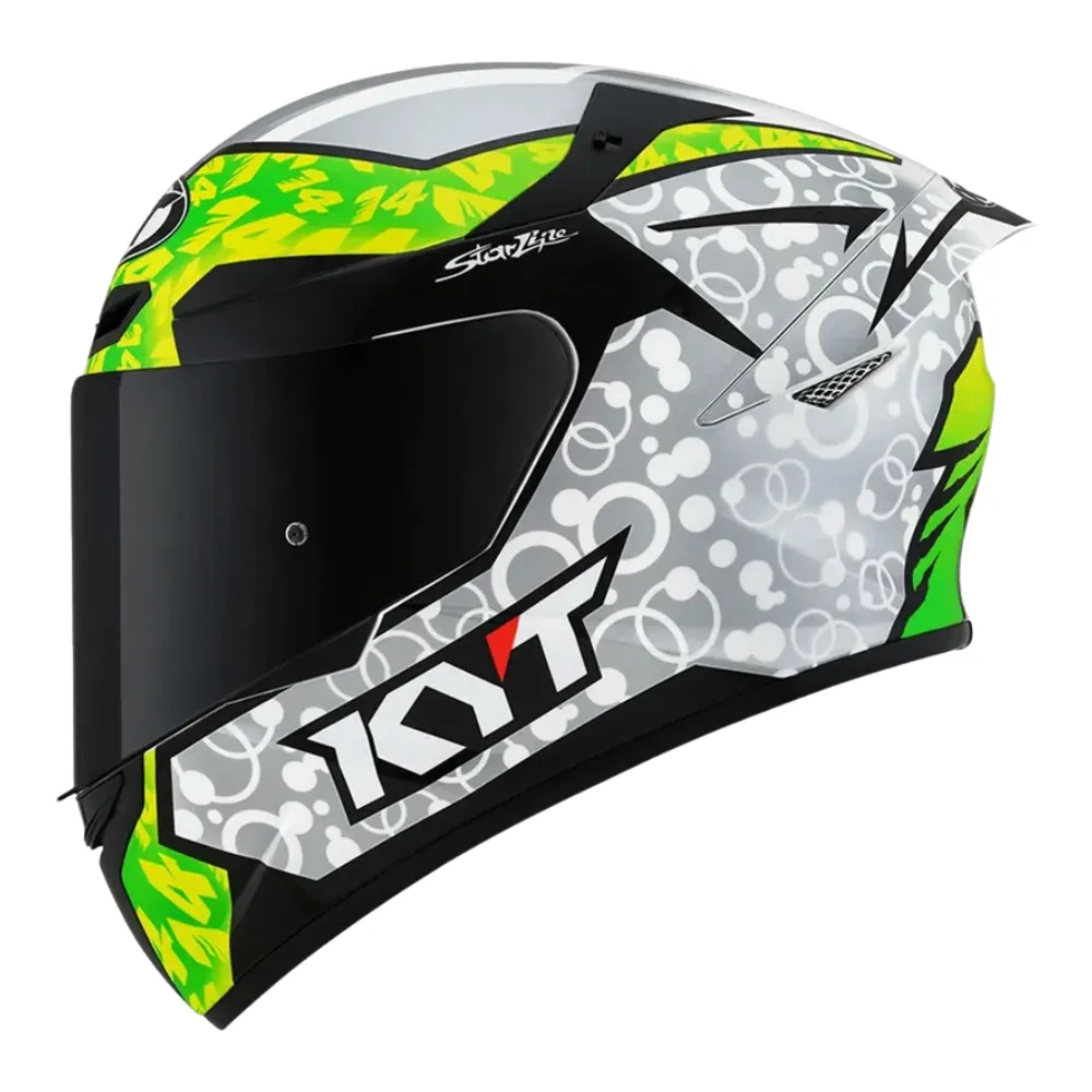 Capacete KYT TT Course Arbolino Réplica