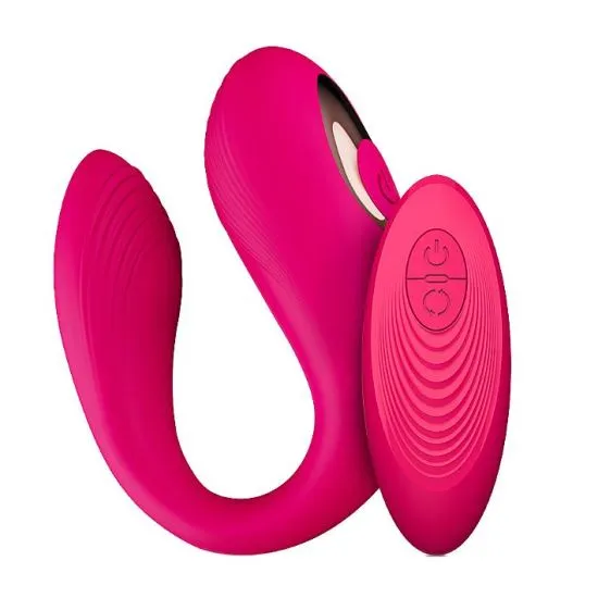 Vibrador de Casal 7 Vibrações USB - 6829