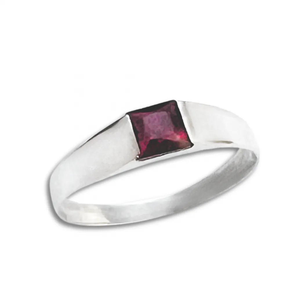 Anel de formatura prata ABC - ABC45 Imagem