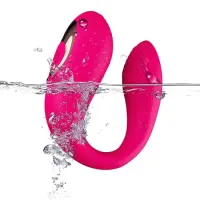 Vibrador de Casal 7 Vibrações USB - 6829 - Foto 3