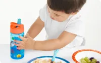 Garrafa Infantil Com Canudo Buba Aventuras – 380ml  - Foto 7