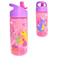 Garrafa Infantil Com Canudo Buba Aventuras – 380ml  - Foto 9