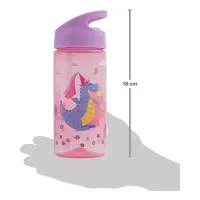 Garrafa Infantil Com Canudo Buba Aventuras – 380ml  - Foto 14