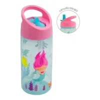 Garrafa Infantil Com Canudo Buba Aventuras – 380ml  - Foto 18