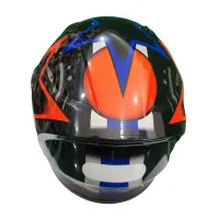 Capacete Ebf Xtroy FF 526 COSMIC Vermelho - Foto 7
