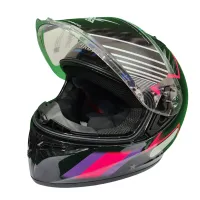 Capacete Ebf Xtroy FF 526 COSMIC Rosa - Foto 5