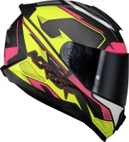 CAPACETE NORISK RAZOR SPEEDMAX  Amarelo / Rosa - Foto 5