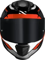 CAPACETE NORISK RAZOR SPEEDMAX  Cinza / Vermelho - Foto 2