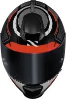CAPACETE NORISK RAZOR SPEEDMAX  Cinza / Vermelho - Foto 7