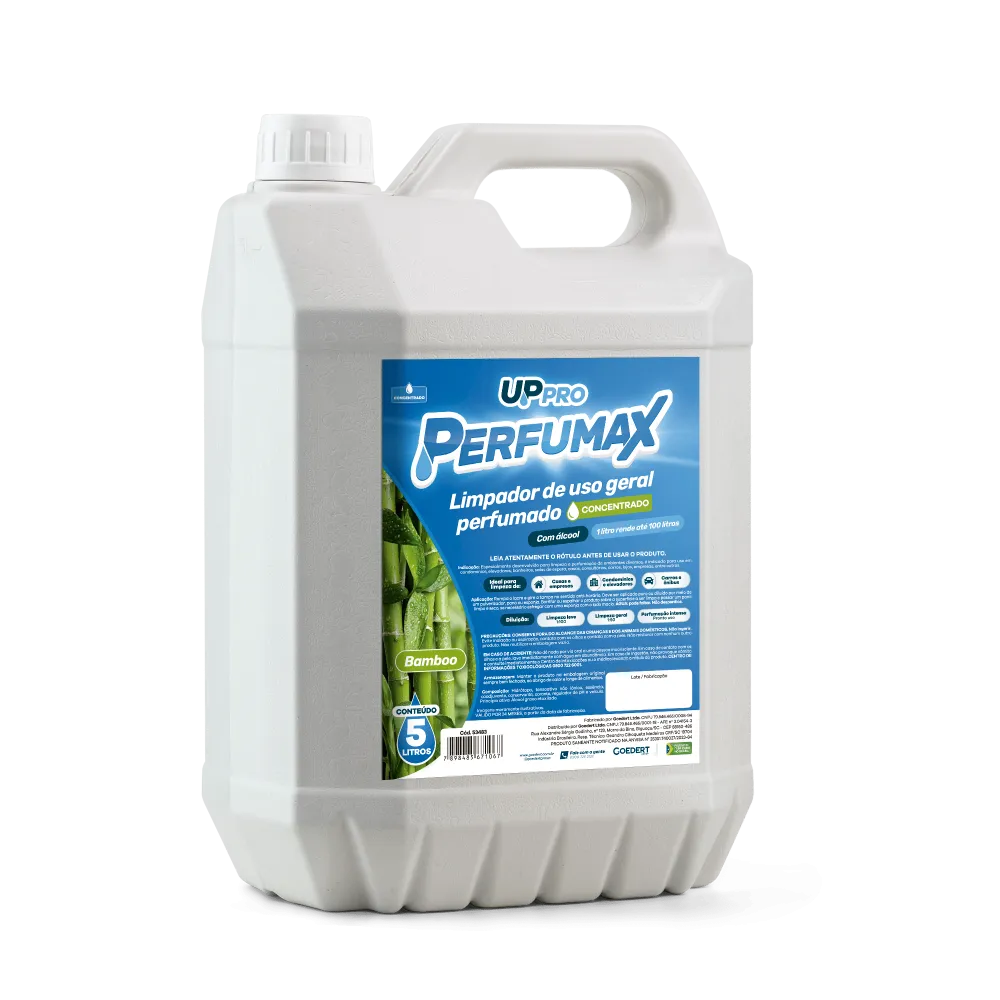 Limpador perfumado de uso geral 5L (concentrado 1:100) bamboo Perfumax – UPPRO Imagem
