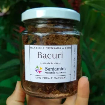 Manteiga de BACURI ORGÂNICA - prensada a frio