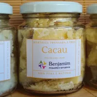 Manteiga de CACAU ORGÂNICA - prensada a frio