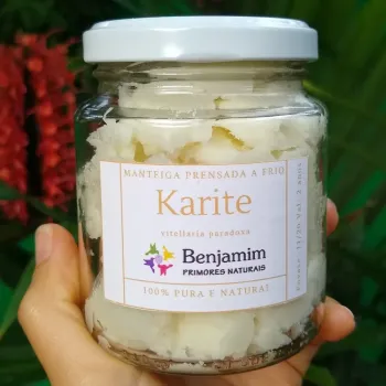 Manteiga de KARITE - prensada a frio 