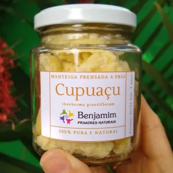 Manteiga de CUPUAÇU ORGÂNICA - prensada a frio 