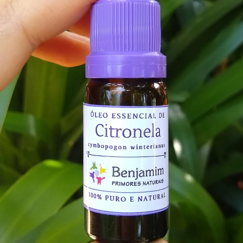  Óleo Essencial de CITRONELA ORGÂNICO Imagem
