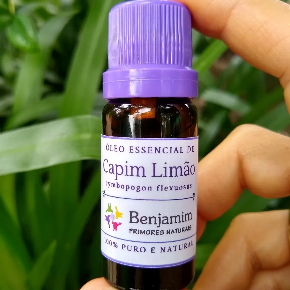 Óleo Essencial de CAPIM LIMÃO ORGÂNICO 