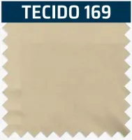 Kit 2 Cadeiras Lisboa Cinamono/Bege – CEL MÓVEIS - Foto 2