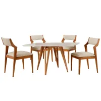 Mesa de Jantar Sparta com 4 Cadeiras Sparta 120x90cm - Foto 4