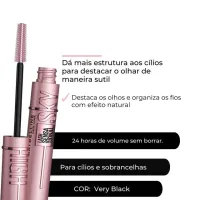 Máscara de Cílios Maybelline Ny Lash Sensational Sky High À Prova D'Água – Preto - 7,2ml  - Foto 6