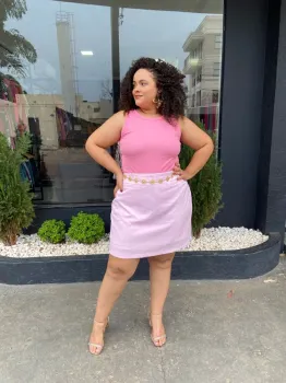 Blusa regata canelada