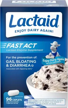 Lactaid Com 96 Cápsulas Fast Act