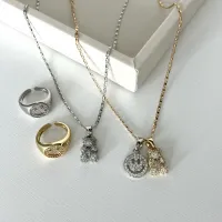 Colar Corrente Elos Amassados - Ródio Branco - Foto 2