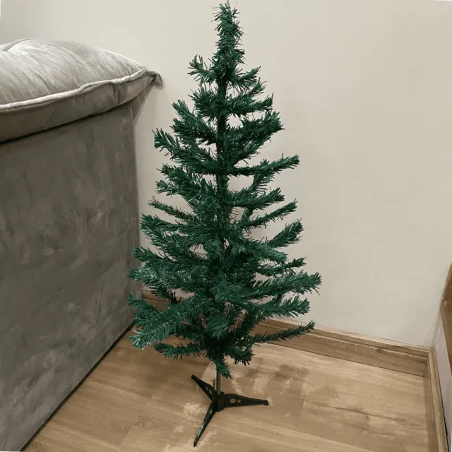 Árvore De Natal Portobelo 90cm 100 Hastes Verde Imagem