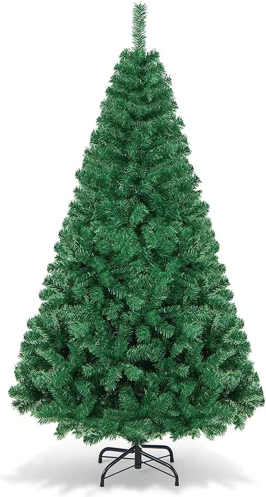 Arvore De Natal Pinheiro 2,10m 600 Galhos Verde Giganta Imagem