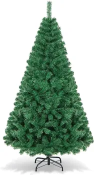 Arvore De Natal Pinheiro 2,10m 600 Galhos Verde Giganta