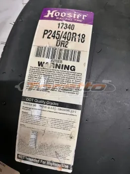  Pneu Hoosier 245/40-18 Drag Radial (PAR) - (SOLICITE COTAÇÃO DO FRETE) - Foto 2