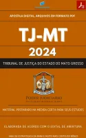 Apostila TJ MT Analista Judiciário ADMINISTRAÇÃO 2024