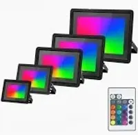 Refletor de Led smd 30w Bivolt rgb colorido - Foto 2