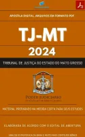  Apostila TJ MT Analista Judiciário DIREITO 2024