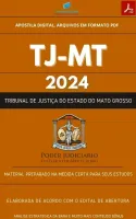 Apostila TJ MT Analista Judiciário OFICIAL DE JUSTIÇA  2024