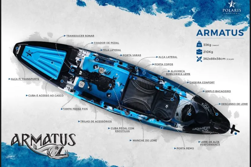 Caiaque Armatus - Polaris Náutica 