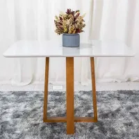 Mesa Pedro 160 Mel/Off White – ART ASSENTOS