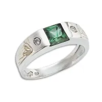  Anel de formatura prata 950 - AN065