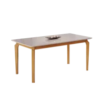 Mesa Alegra 120 Cinamono/Off White – JCM MOVELARIA - Foto 2