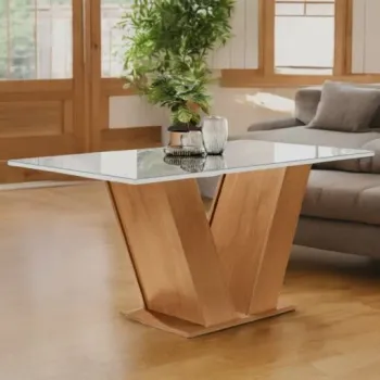 Mesa Classic 120 Cinamomo/Off White – CEL MÓVEIS