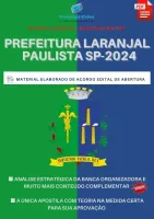 Apostila Pref. Laranjal Paulista SP Supervisor de Ensino Pedagógico 2024