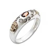   Anel de formatura prata 950 - AN015