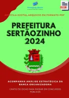 Apostila Prefeitura Sertãozinho Engenheiro Agrônomo 2024