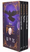 EDGAR ALLAN POE 3 LIVROS COM MARCADORES E POSTER: BOX OBRAS DE EDGAR ALLAN POE: VOLUME 2 (PRODUTO USADO - MUITO BOM)