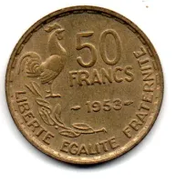 França - 1953 - 50 Francs
