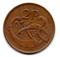 Irlanda - 1982 - 2 Pence - Foto 2