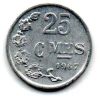 Luxemburgo - 1967 - 25 Centimes