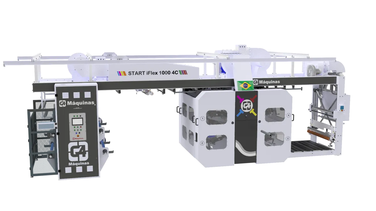 IMPRESSORA FLEXÓGRAFICA START iFLEX 800/1000/1200 Imagem