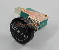 Botão  Alumínio Preto - Lowv Racing - Foto 3