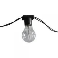 Festao com emenda 5 Metros com 10 Lampadas Led blindado aprova  dagua ( Varal De Luzes ) ( JOGO DE 10 LAMPADA ) ( KIT 10 LAMPADAS ) - Foto 17