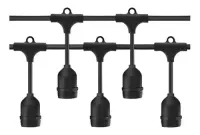 Festao com emenda 5 Metros com 10 Lampadas Led blindado aprova  dagua ( Varal De Luzes ) ( JOGO DE 10 LAMPADA ) ( KIT 10 LAMPADAS ) - Foto 15